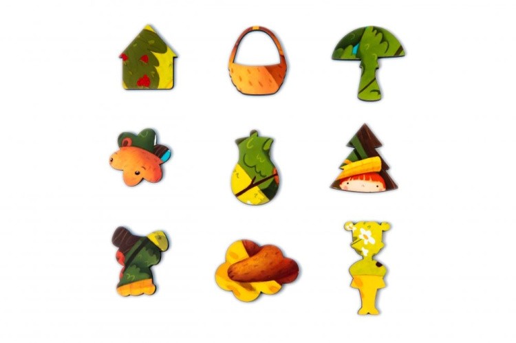 Деревянные пазлы Mr.Puzz «Маша и Медведь» — картинка 2