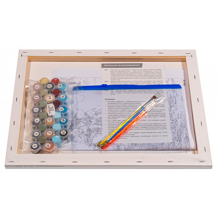 Картина по номерам «На далеких островах» — картинка 3