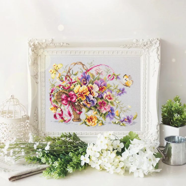 Набор для вышивания «Парижский букетик» — картинка 8