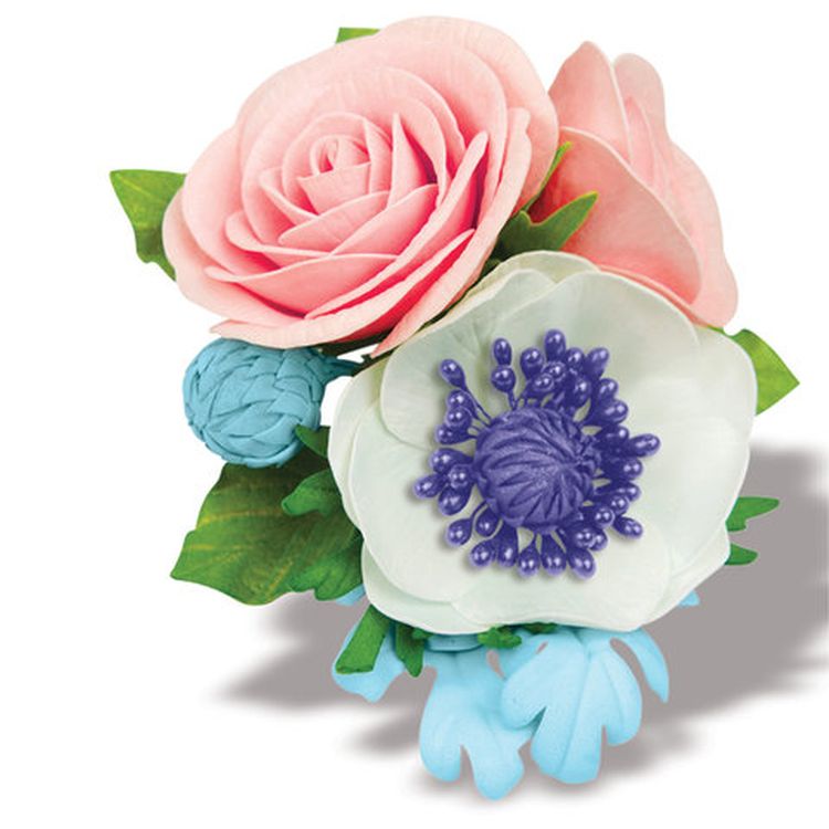 Фоамиран, 50х70 см, цвет: белый — картинка 4