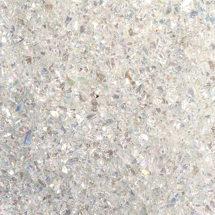 Стеклянная крошка супер-мелкая радужная, 100 г — картинка 2