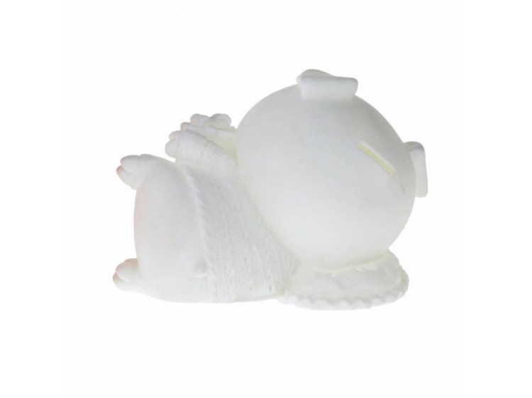 Виниловая копилка-раскраска «Хрюшка на подушке» — картинка 4