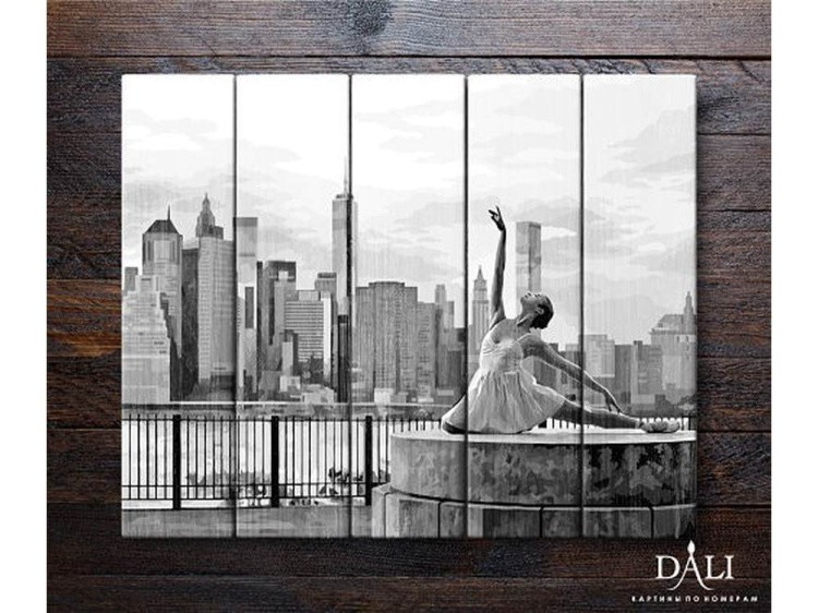 Картина по номерам по дереву Dali «Современная классика» — картинка 2