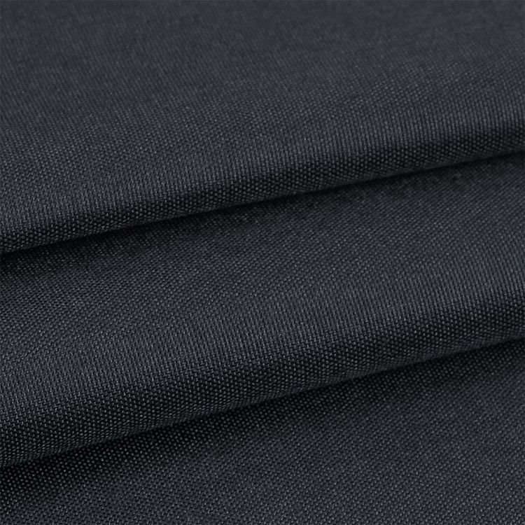 Ткань курточная Дюспо 240T, с пропиткой, PU MILKY, 1 м х 150 см, 80 г/м², цвет: темно-серый, TBY — картинка 3