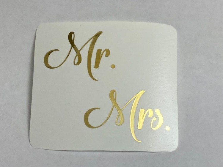 №33 Наклейка (золотые ) Sticker, Art Blong — картинка 2