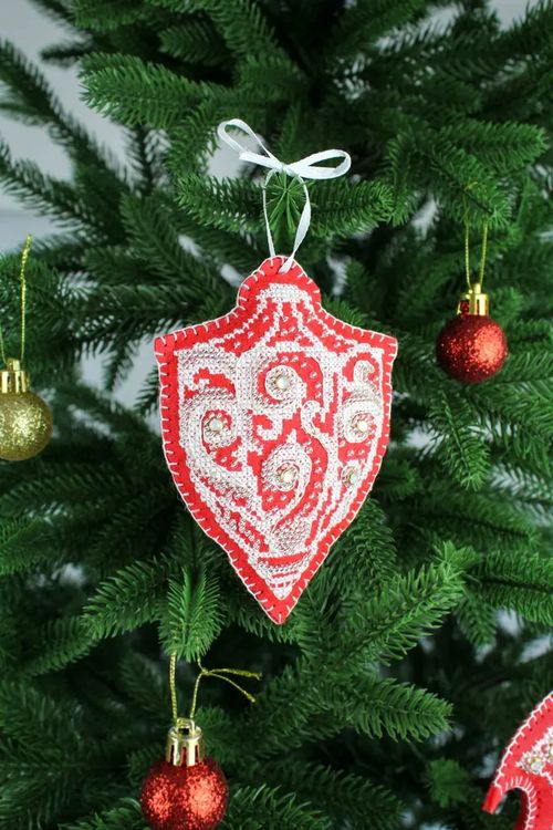 Набор для вышивания «Морозные узоры. Фонарик» — картинка 5