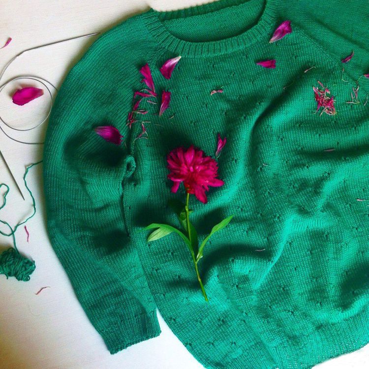 Пряжа Пехорка Весенняя (250), рябина, 5 шт. по 100 г — картинка 2