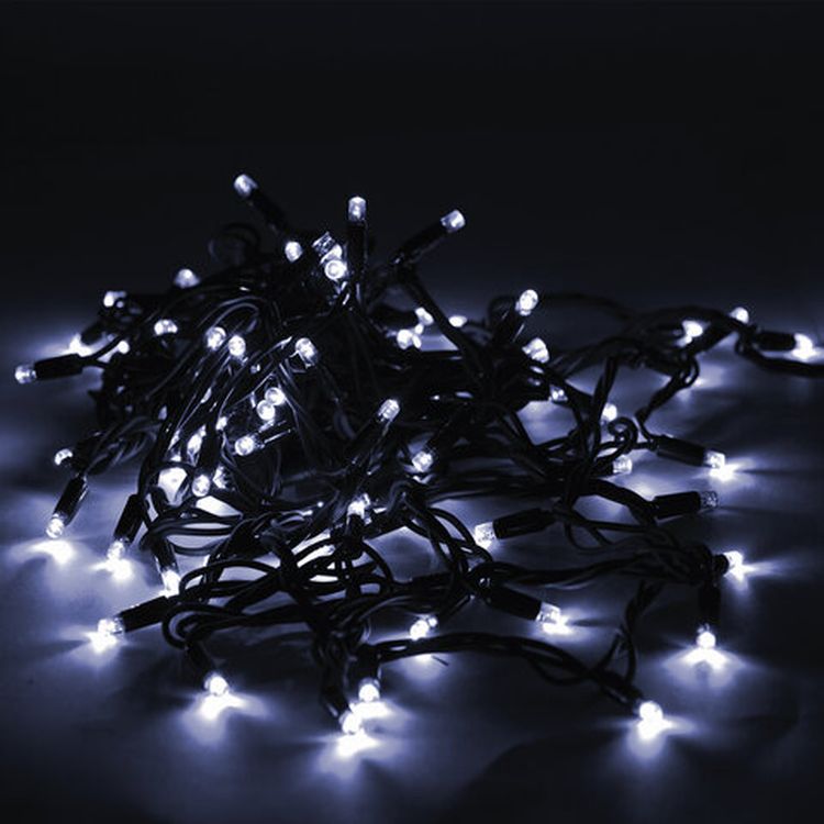 Электрогирлянда уличная «Heavy Rain», IP65, 100 LED, 10 м, цвет: холодный белый — картинка 2