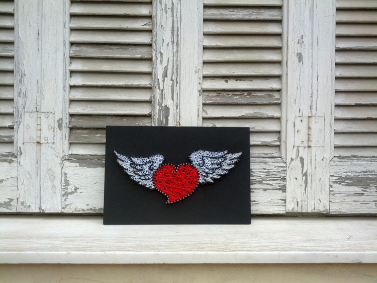 Набор для творчества STRING ART «Окрыленное сердце» — картинка 6
