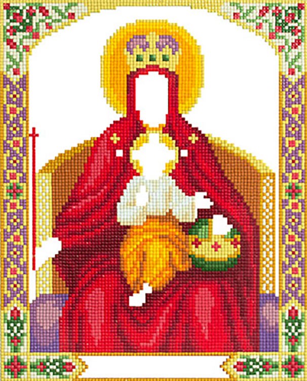 Алмазная вышивка «Икона Божией Матери Державная» — картинка 2