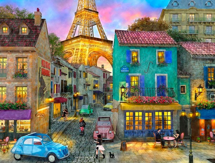 Картина по номерам «Уютный вечер» — картинка 2