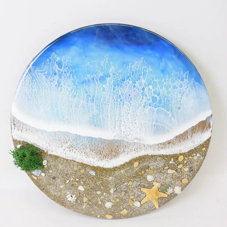 Особо вязкая смола для рисования Aquaglass Heavy 6 кг, RU-SMOLA — картинка 10