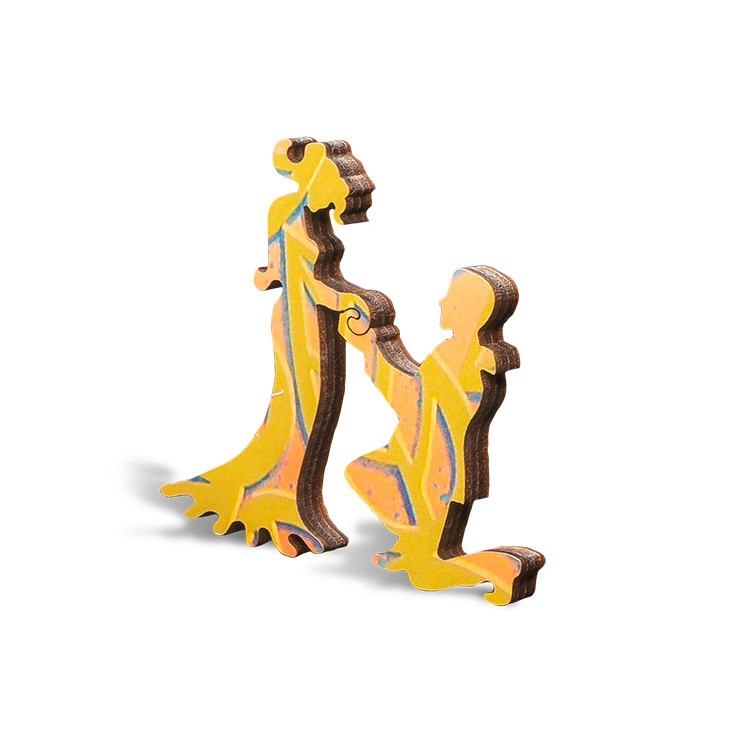 Деревянные пазлы DAVICI «Притяжение» — картинка 8