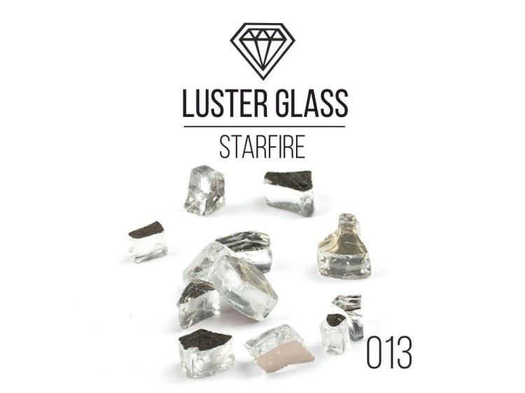 Стеклянная крошка звездный огонь (Starfire, фракция 6-12 мм), LusterGlass Premium — картинка 2