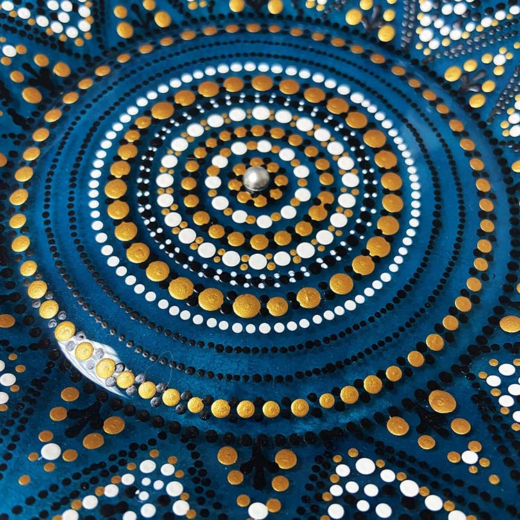 Набор для точечной росписи «Blue Plate» — картинка 3