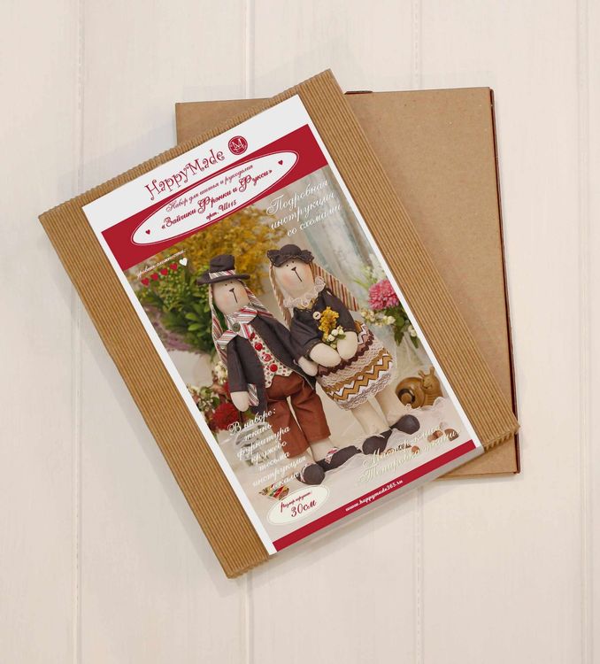 Набор для шитья «Зайчики Фрэнки и Фукси» — картинка 3