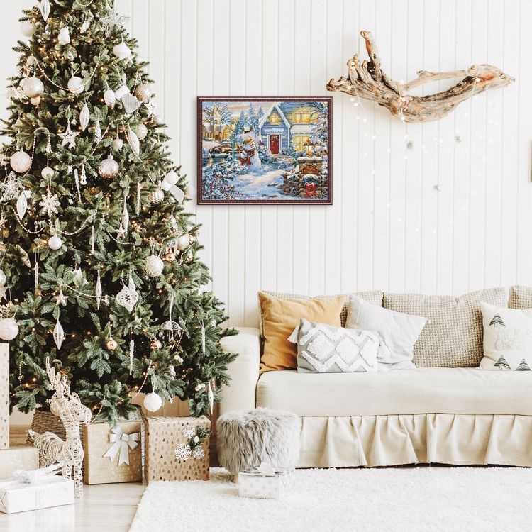 Алмазная вышивка «Перед Рождеством» — картинка 5