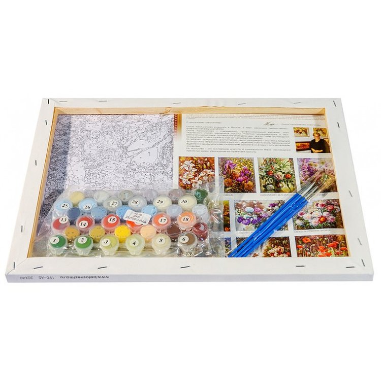 Картина по номерам «Волшебное утро» — картинка 3