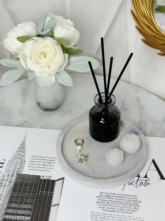 Силиконовый молд - Блюдо круг, d21 см, 1 шт. — картинка 6