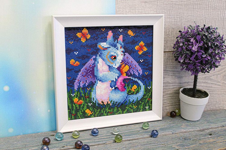 Алмазная вышивка «Лунный дракон» — картинка 4