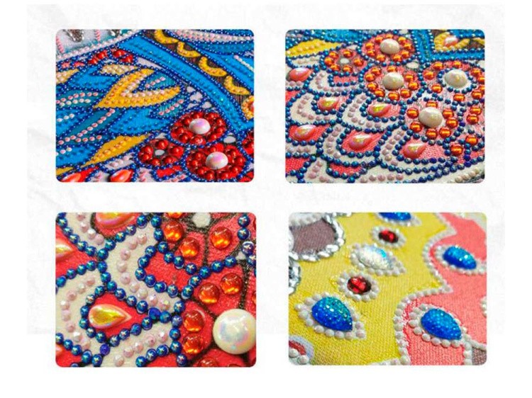 Алмазная вышивка 5D «Сова на ветке» — картинка 2