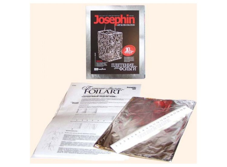 Плетение из фольги «Подсвечник» — картинка 2