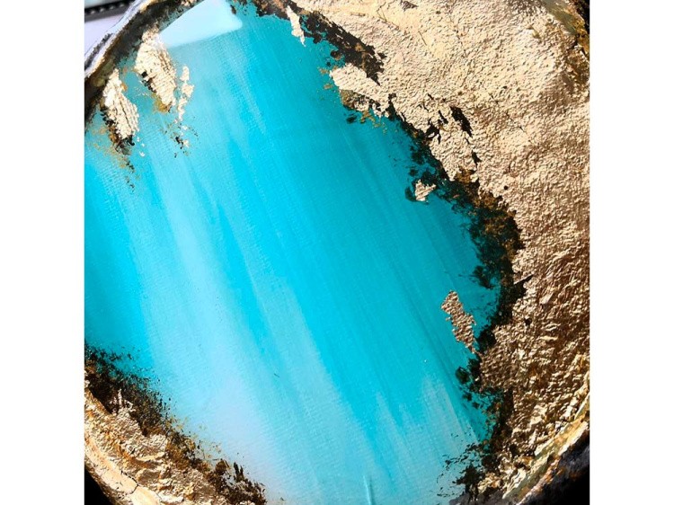 Поталь листовая бронза 14х14см (25 листов), Resin Pro — картинка 2