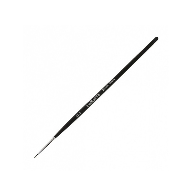 Кисть из белки «Mix Simple» круглая №00, Малевичъ — картинка 2