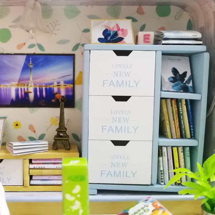 Сборная модель (румбокс) в мини-шкатулке «Парижские каникулы» — картинка 5