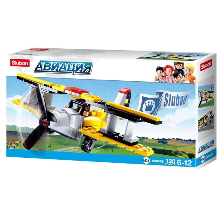 Конструктор «Авиация. Вертолет», 120 деталей — картинка 3