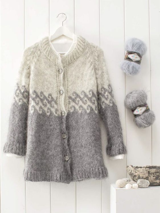 Пряжа ALIZE Mohair classik new (403), морская волна, 5 шт. по 100 г — картинка 2