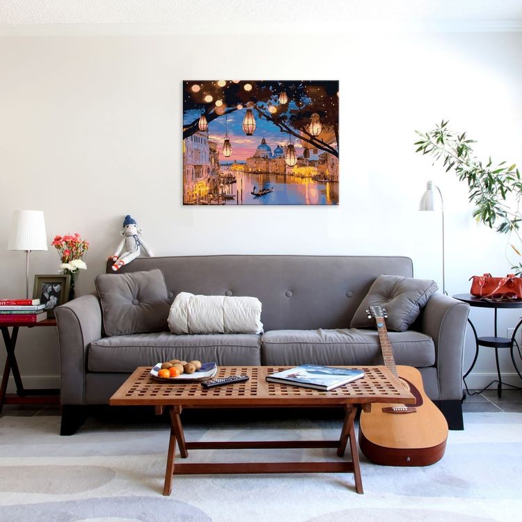 Картина по номерам «Ночная Венеция» — картинка 5