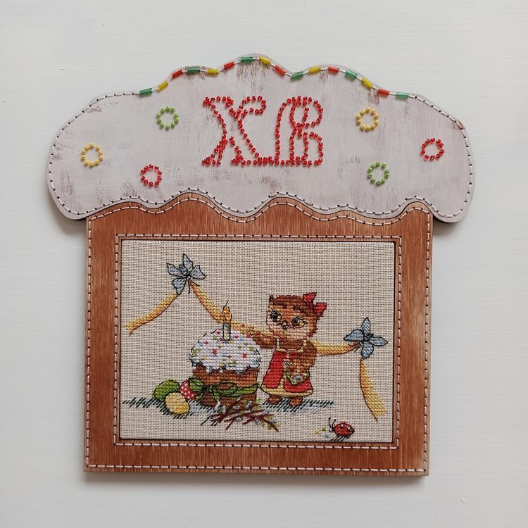 Рамка для вышивки «Пасхальный кулич» — картинка 2