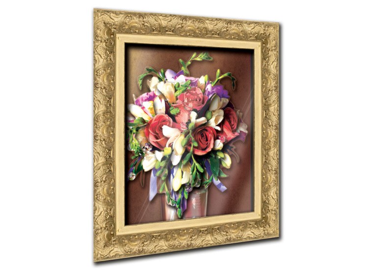 Объемная картина «Ваза с цветами» — картинка 2