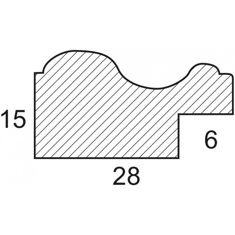 Рамка без стекла «Tina», 20х25 см — картинка 6