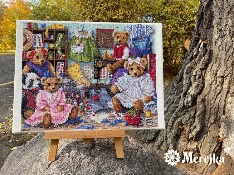 Набор для вышивания «Мишки и Одежки» — картинка 5