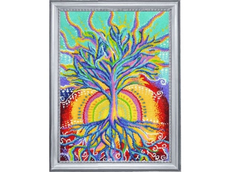 Набор для вышивания бисером «Солнечное дерево»