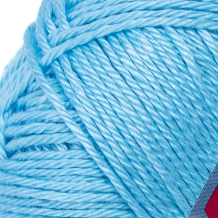 Пряжа YarnArt Luxor (Луксор гиза коттон) (1213), голубая ривьера, 5 шт. по 50 г — картинка 2