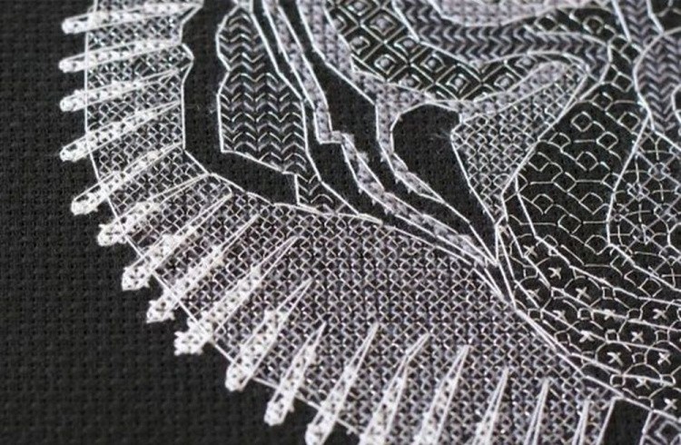 Набор для вышивания «Белый тигр» — картинка 3