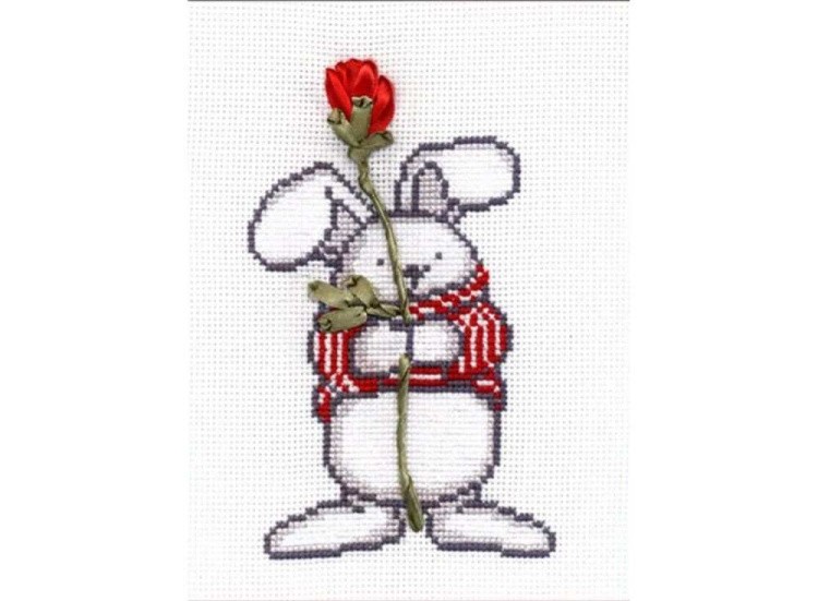Набор для вышивания «Кролик Валентин»
