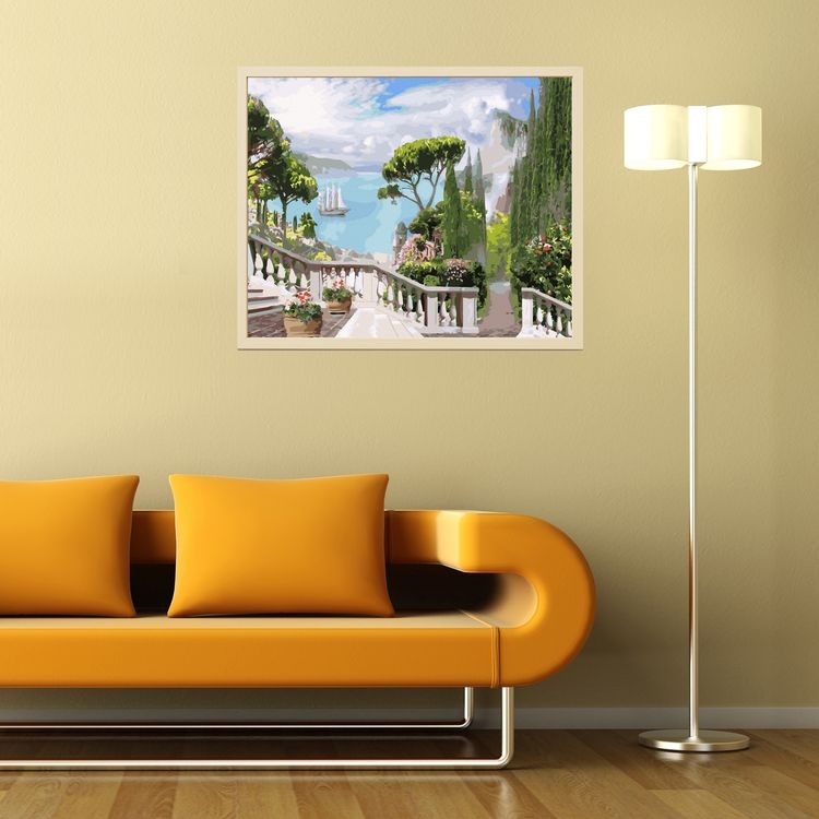 Картина по номерам «Амальфитанское побережье» — картинка 5