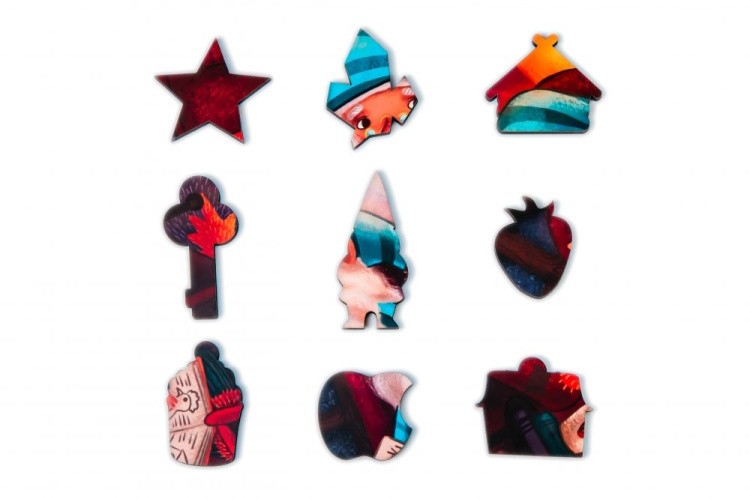 Деревянные пазлы Mr.Puzz «Уютный гномик» — картинка 2