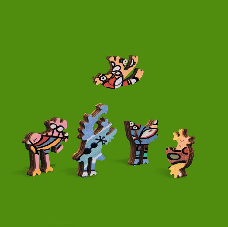 Деревянные пазлы DAVICI «Из жизни птичек» — картинка 4