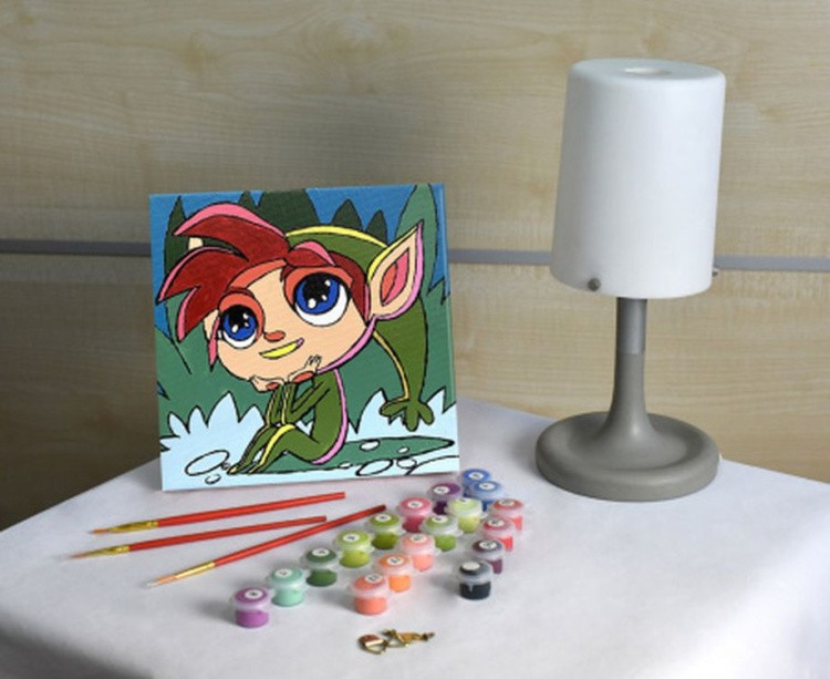 Картина по номерам «Маленький эльф» — картинка 3