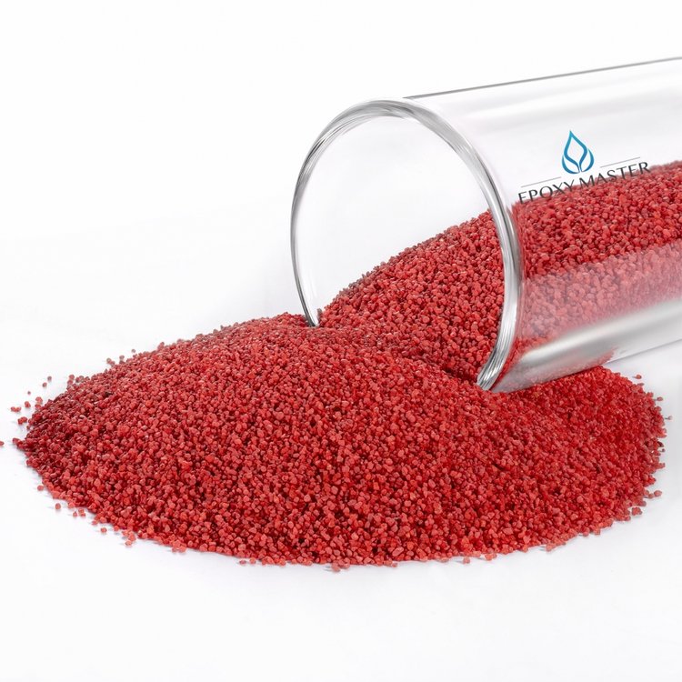 Красный кварцевый песок, 100г — картинка 2