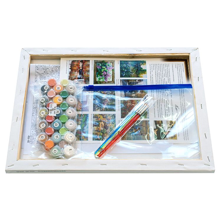 Картина по номерам «Нежное дыхание полудня» — картинка 3