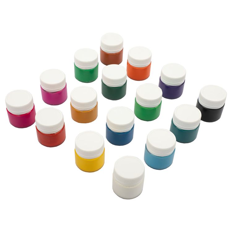 Набор гуаши для детского творчества «Играй», 16 цв., 20 мл, Лео — картинка 2