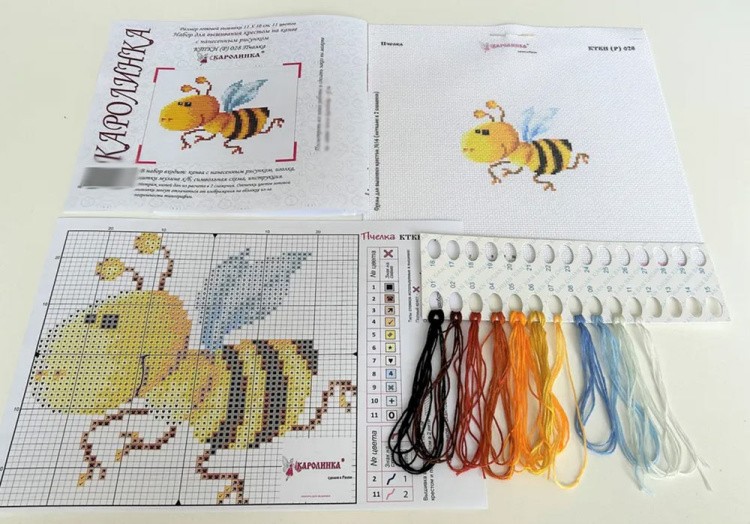 Набор для вышивания «Пчелка» — картинка 3