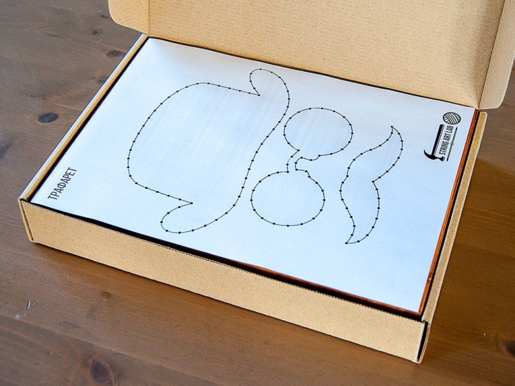 Набор для творчества STRING ART «Шляпник» — картинка 3