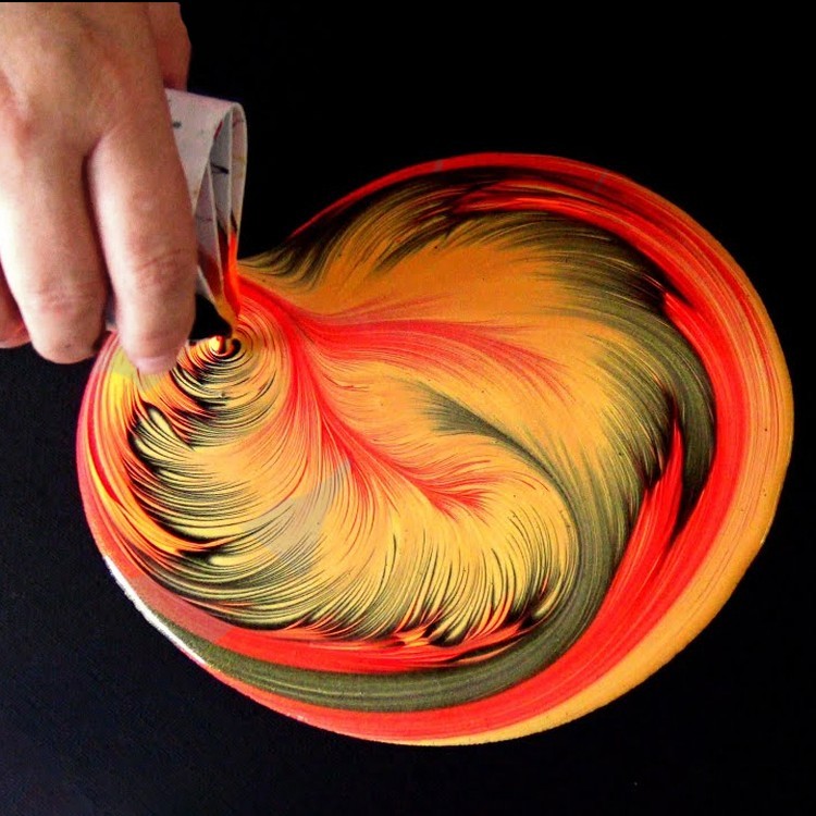 Силиконовый стаканчик для Флюид Арт, 3 секции, Epoxy Master — картинка 2